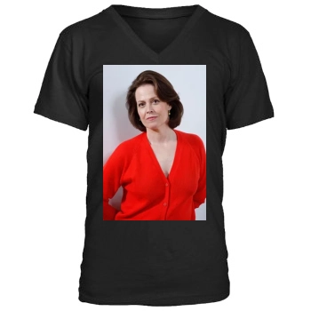 Sigourney Weaver Men's V-Neck T-Shirt