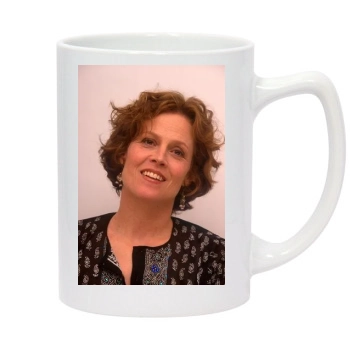 Sigourney Weaver 14oz White Statesman Mug