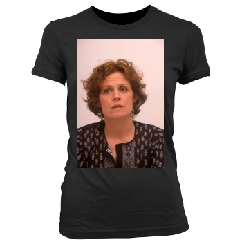 Sigourney Weaver Women's Junior Cut Crewneck T-Shirt