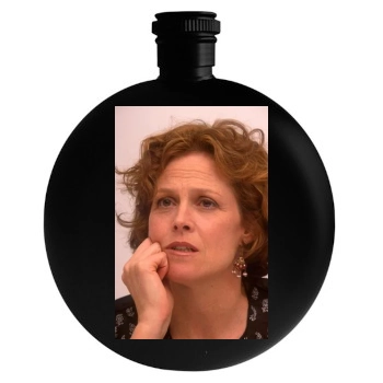 Sigourney Weaver Round Flask