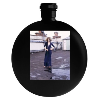 Sigourney Weaver Round Flask