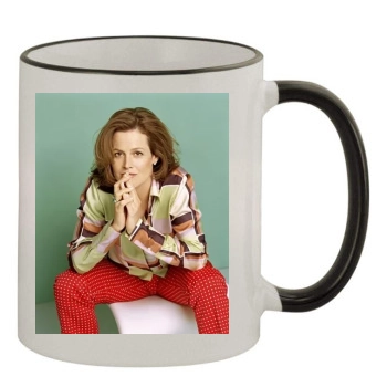 Sigourney Weaver 11oz Colored Rim & Handle Mug