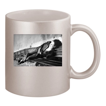 Sigourney Weaver 11oz Metallic Silver Mug