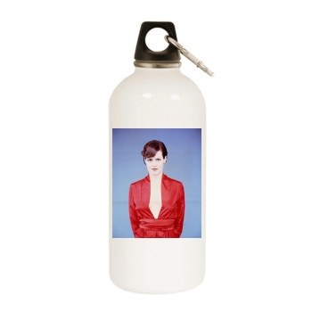 Sigourney Weaver White Water Bottle With Carabiner