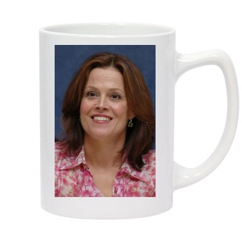 Sigourney Weaver 14oz White Statesman Mug