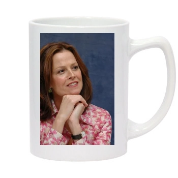 Sigourney Weaver 14oz White Statesman Mug