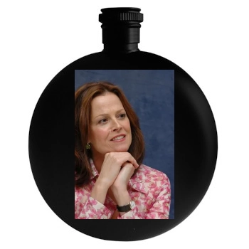 Sigourney Weaver Round Flask