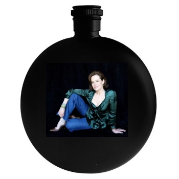 Sigourney Weaver Round Flask