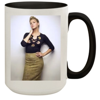 Adrianne Palicki 15oz Colored Inner & Handle Mug