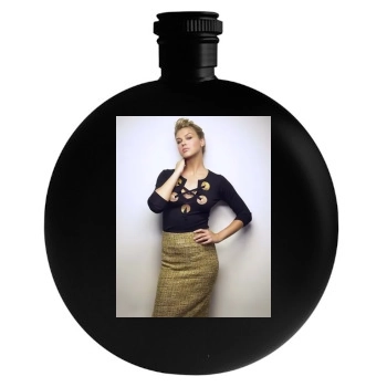 Adrianne Palicki Round Flask