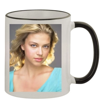 Adrianne Palicki 11oz Colored Rim & Handle Mug