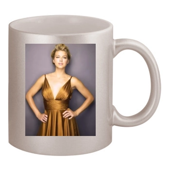 Adrianne Palicki 11oz Metallic Silver Mug