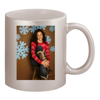 Ally Sheedy 11oz Metallic Silver Mug