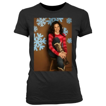 Ally Sheedy Women's Junior Cut Crewneck T-Shirt