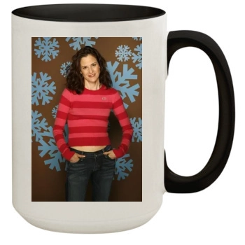 Ally Sheedy 15oz Colored Inner & Handle Mug