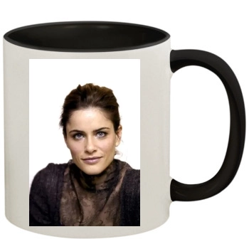 Amanda Peet 11oz Colored Inner & Handle Mug