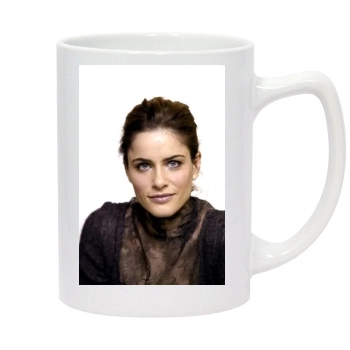 Amanda Peet 14oz White Statesman Mug