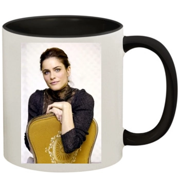 Amanda Peet 11oz Colored Inner & Handle Mug