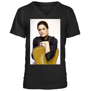 Amanda Peet Men's V-Neck T-Shirt