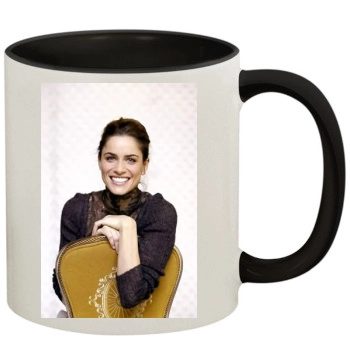 Amanda Peet 11oz Colored Inner & Handle Mug