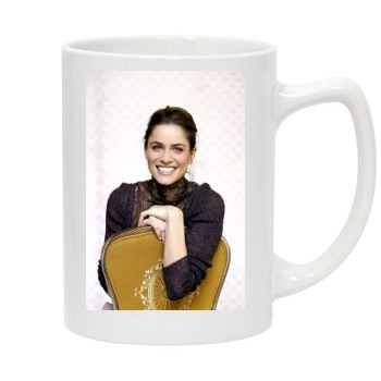 Amanda Peet 14oz White Statesman Mug