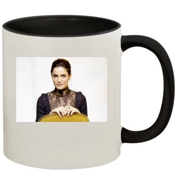 Amanda Peet 11oz Colored Inner & Handle Mug