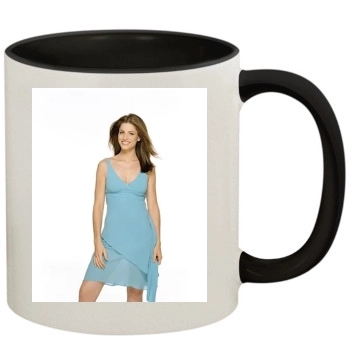 Amanda Peet 11oz Colored Inner & Handle Mug