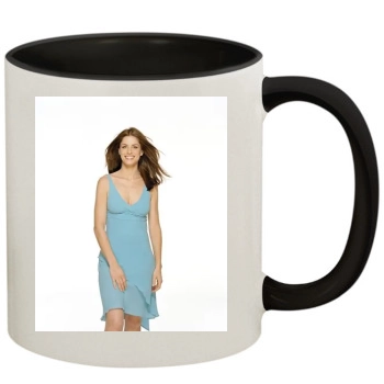 Amanda Peet 11oz Colored Inner & Handle Mug