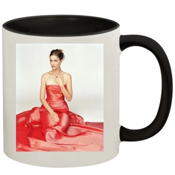 Amanda Peet 11oz Colored Inner & Handle Mug