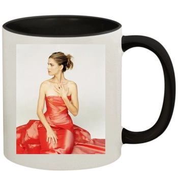 Amanda Peet 11oz Colored Inner & Handle Mug