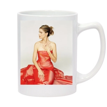 Amanda Peet 14oz White Statesman Mug