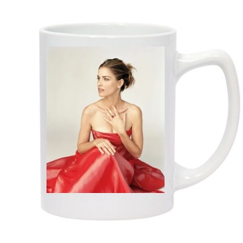 Amanda Peet 14oz White Statesman Mug