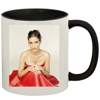 Amanda Peet 11oz Colored Inner & Handle Mug