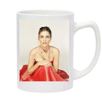 Amanda Peet 14oz White Statesman Mug