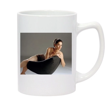 Amanda Peet 14oz White Statesman Mug