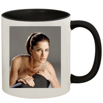 Amanda Peet 11oz Colored Inner & Handle Mug