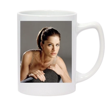 Amanda Peet 14oz White Statesman Mug