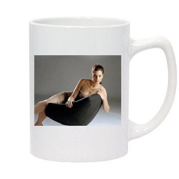 Amanda Peet 14oz White Statesman Mug