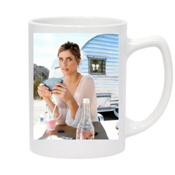 Amanda Peet 14oz White Statesman Mug