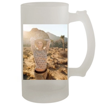 Amanda Peet 16oz Frosted Beer Stein