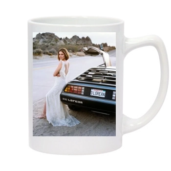 Amanda Peet 14oz White Statesman Mug