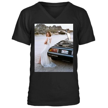 Amanda Peet Men's V-Neck T-Shirt