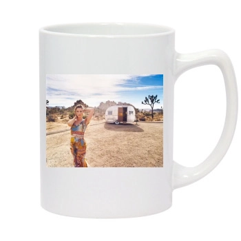 Amanda Peet 14oz White Statesman Mug