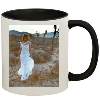 Amanda Peet 11oz Colored Inner & Handle Mug