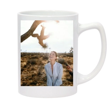 Amanda Peet 14oz White Statesman Mug