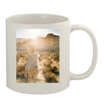 Amanda Peet 11oz White Mug