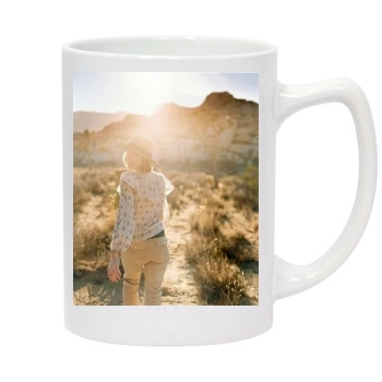 Amanda Peet 14oz White Statesman Mug