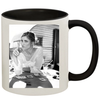 Amanda Peet 11oz Colored Inner & Handle Mug