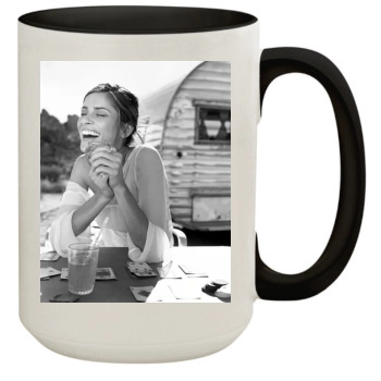 Amanda Peet 15oz Colored Inner & Handle Mug