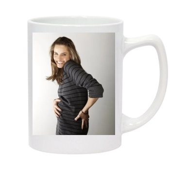 Amanda Peet 14oz White Statesman Mug